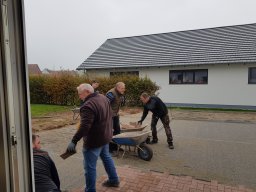 Bilder Feuerwehr &raquo; Pflaster arbeiten zum FW-Umbau 2018 &raquo; FW Pflasterarbeiten 2018